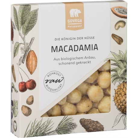 Macadamia-Nüsse, bio, roh, 70 g