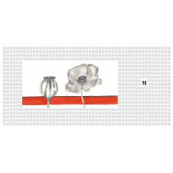 Kunstkarte von Marie Drea - Mohn