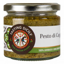 Gusta la Sicilia - Kapern in Pesto