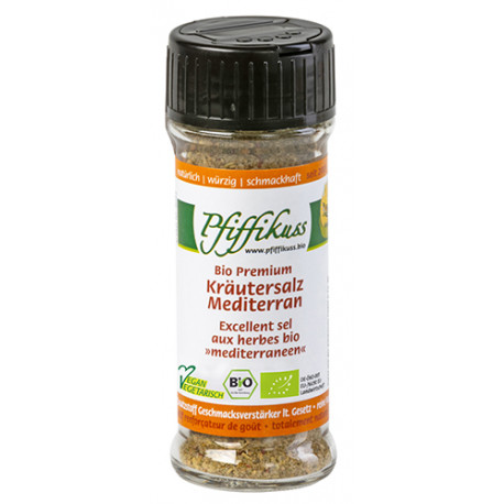 Kräutersalz Mediterran Bio Mühle 75 g