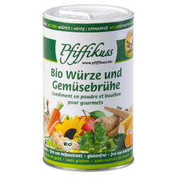 Pfiffikus Bio Würze und Gemüsebrühe