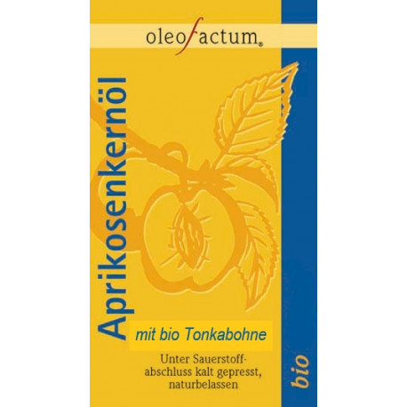Bio Aprikosenkernöl mit Tonkabohne frisch gepresst