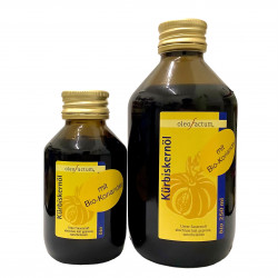 Bio Kürbiskernöl mit Koriander frisch gepresst