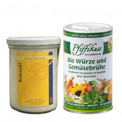 Angebot für Kokopotatoes - Kokosöl und Pfiffikus Streuewürze