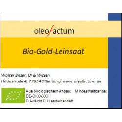 Bio Gold Leinsaat