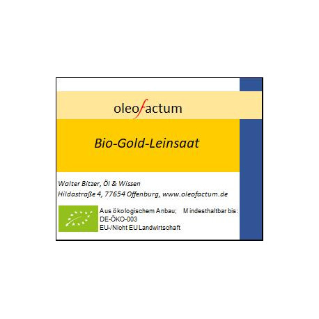 Bio Gold Leinsaat