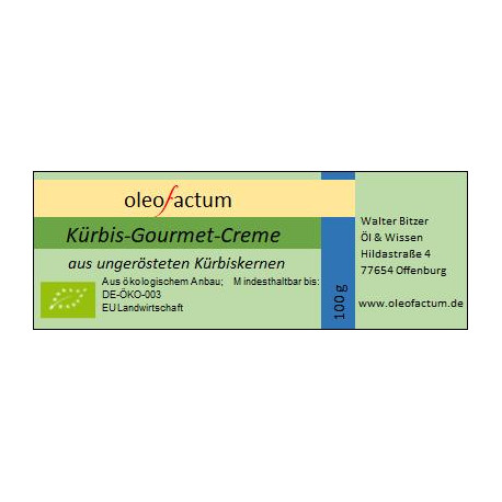 Bio Kürbiskern Creme 100 g