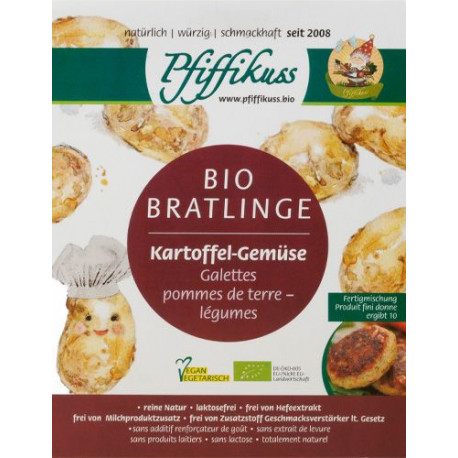 Kartoffel-Gemüse-Bratling Bio 110 g