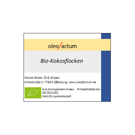 Bio Kokosflocken