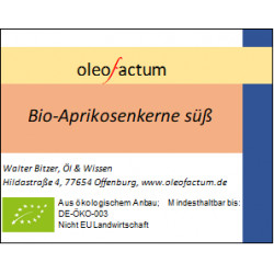 Bio Aprikosenkerne, süß