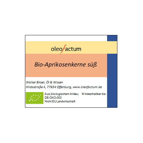 Bio Aprikosenkerne, süß